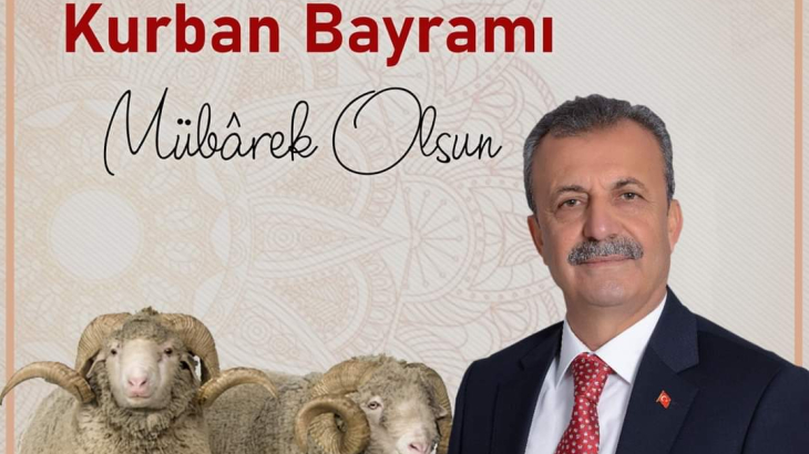 Belediye Başkanımız Abbas Yeşildemir Bey'in 2023 yılı Kurban Bayramı mesajı 