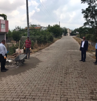 Şehit Ali Gökçe Mahallesindeki Yol Yapım ve Çevre Düzenleme Çalışmaları