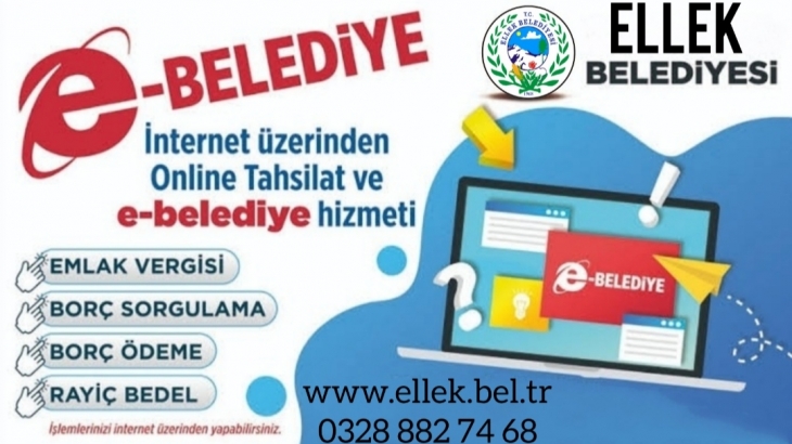 Online Belediye Sistemi Hizmetinize Sunulmuştur.